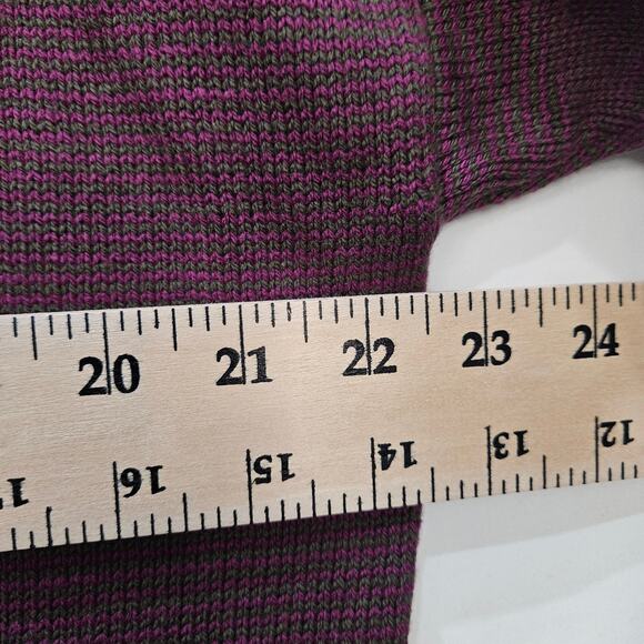 Levi's Men's Purple Green Relaxed Fit Sweater Size Medium - Picture 8 of 9